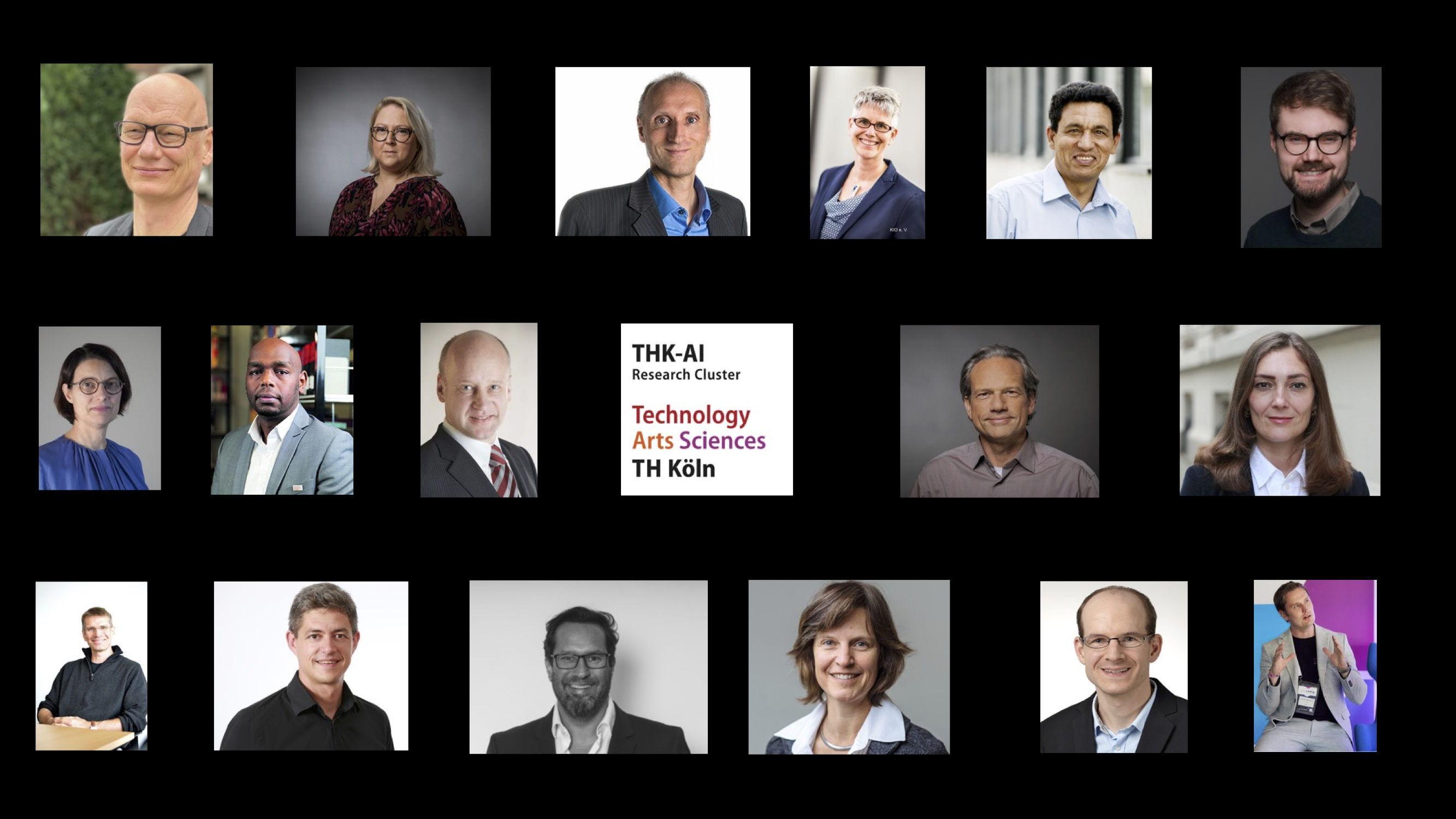 Gründungsmitglieder des THK-AI Clusters