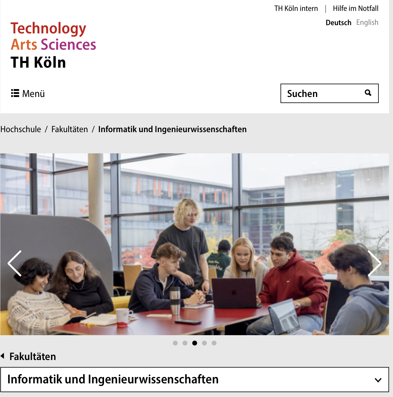 Campus Gummersbach der TH Köln